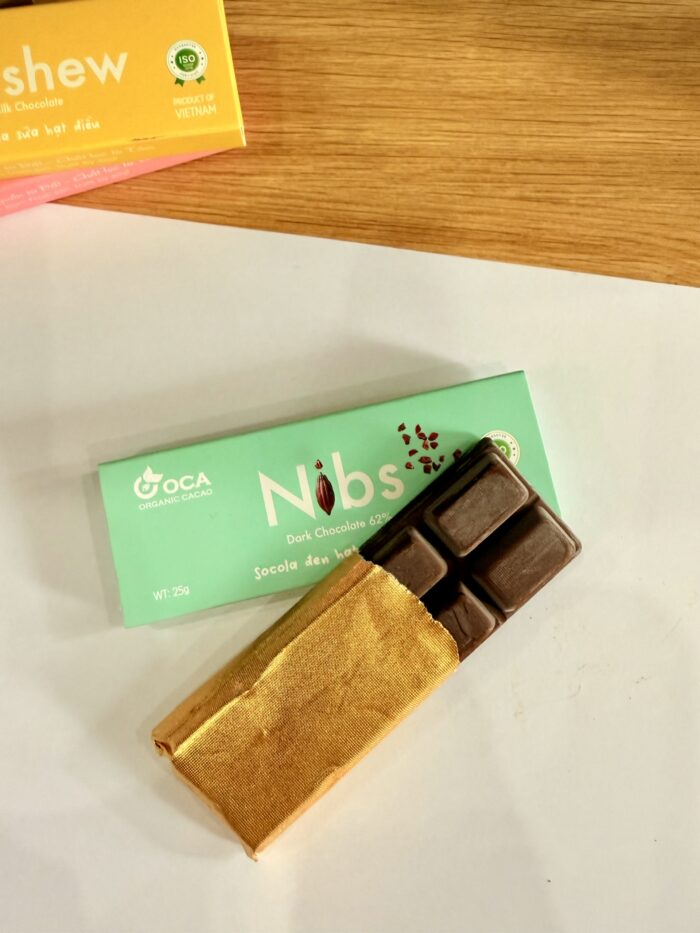 Socola đen nguyên chất 62% - Vị cam - Ảnh 4